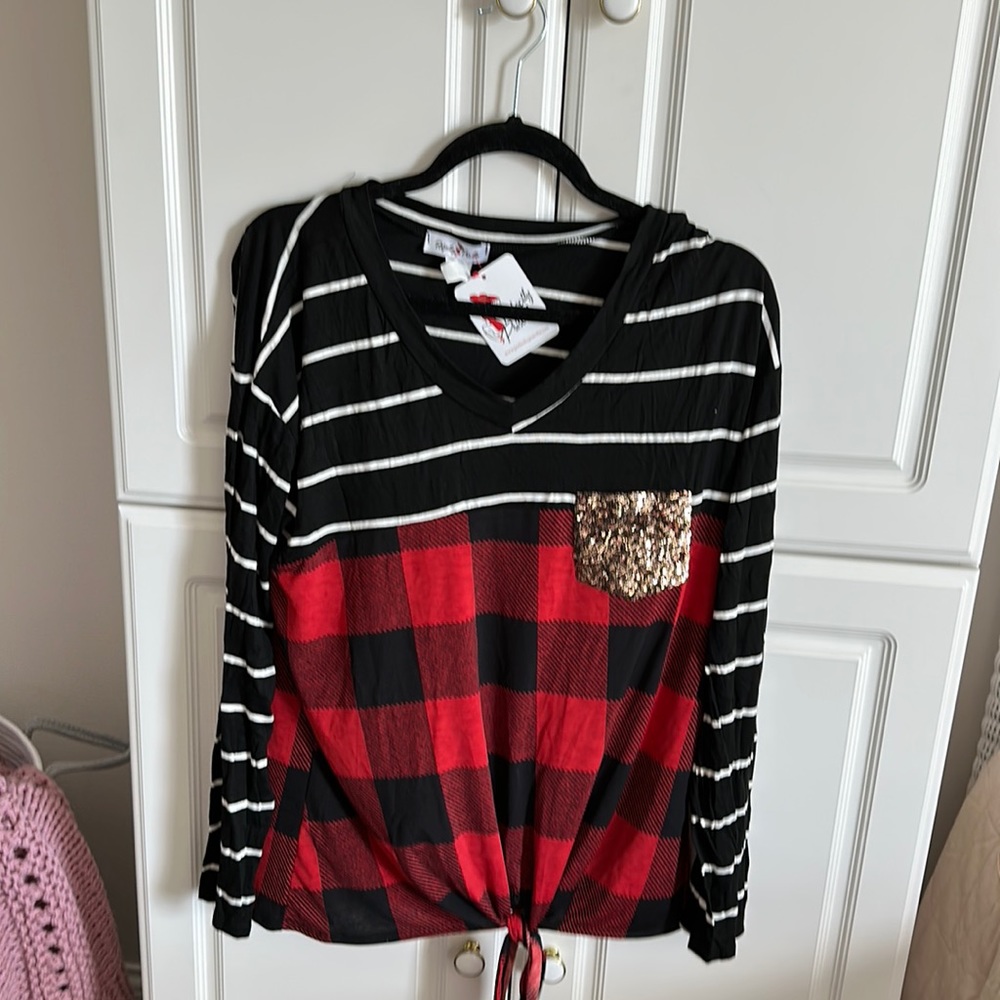 Perfectly Priscilla’s long sleeve top